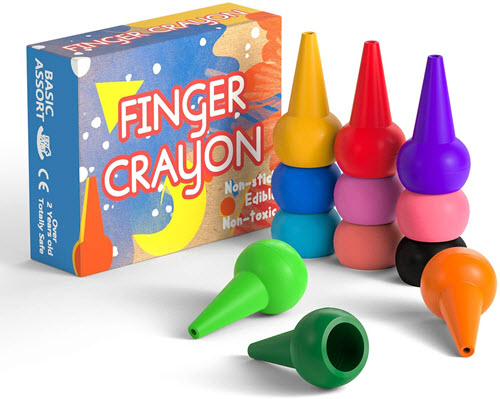GiBot Toddlers Crayons Palm Grip Crayons